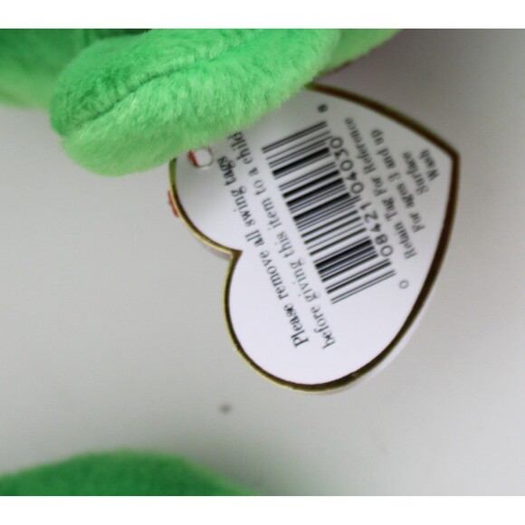 3 Set Ty 1993 Teenie Beanie Babies Legs Frog Speedy Turtle 3rd Gen 4020 4030 - Picture 7 of 11